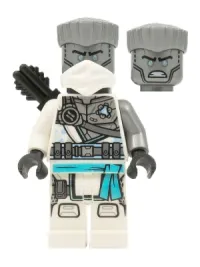 LEGO Zane - The Island, Mask and Hair, Quiver minifigure
