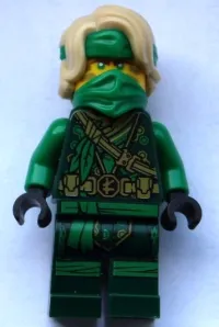LEGO Lloyd - The Island, Mask and Hair with Bandana minifigure