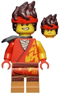 LEGO Kai - Core, Hair, Shoulder Pad minifigure
