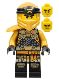 LEGO Cole (Golden Ninja) - Crystalized minifigure