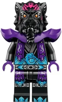 LEGO Lord Ras - Dark Purple Armor minifigure