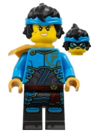 LEGO Nya - Dragons Rising, Hair minifigure