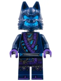 LEGO Wolf Mask Claw Warrior - Neck Bracket minifigure