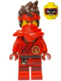 LEGO Kai - Dragons Rising, Hair, Shoulder Pads minifigure