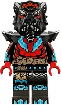 LEGO Lord Ras - Pearl Dark Gray Armor minifigure