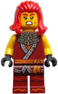 LEGO Wyldfyre - Dark Red Tunic set