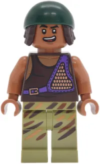 LEGO Usopp - Dark Green Bandana, Olive Green Legs minifigure
