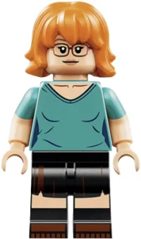 LEGO Nami - Dark Turquoise Shirt, Black Legs minifigure