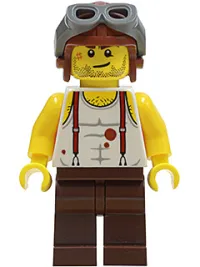 LEGO Mac McCloud - Aviator Cap minifigure