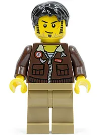 LEGO Jake Raines - Aviator Jacket minifigure