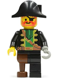 LEGO Captain Red Beard - Plain Pirate Hat minifigure