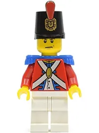 LEGO Imperial Soldier II - Shako Hat Printed, Scowl minifigure