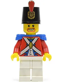 LEGO Imperial Soldier II - Shako Hat Printed,  Brown Beard minifigure