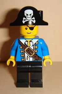 LEGO Pirate Blue Jacket minifigure