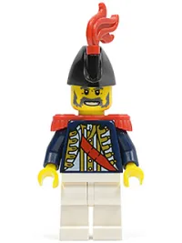 LEGO Imperial Soldier II - Governor, Red Plume, Red Epaulettes minifigure