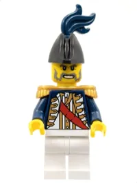 LEGO Imperial Soldier II - Governor, Dark Blue Plume minifigure