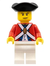LEGO Imperial Soldier II - Officer, Scowl minifigure