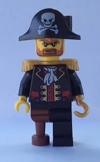 LEGO Captain Brickbeard, No Eye Patch minifigure
