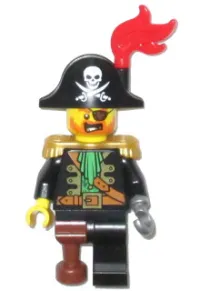 LEGO Pirate Captain minifigure