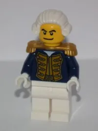 LEGO Admiral (Head 4506812) minifigure