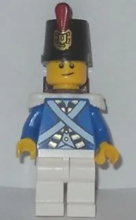 LEGO Bluecoat Soldier 2 - Lopsided Smile minifigure