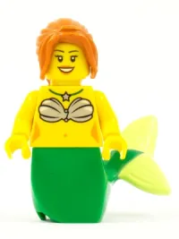LEGO Mermaid - Green Tail minifigure