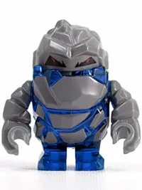 LEGO Rock Monster - Glaciator (Trans-Dark Blue) minifigure
