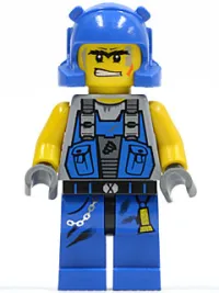 LEGO Power Miner - Orange Scar, Helmet minifigure