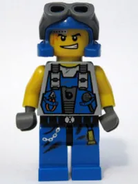 LEGO Power Miner - Engineer, Goggles minifigure