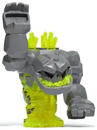 LEGO Geolix with 3 Crystals on Back (Rock Monster) minifigure