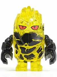 LEGO Rock Monster - Combustix (Trans-Yellow) minifigure