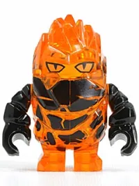LEGO Rock Monster - Firax  (Trans-Orange) minifigure
