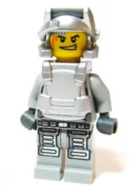 LEGO Power Miner - Engineer, Gray Outfit minifigure