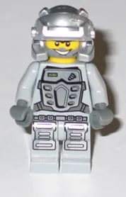 LEGO Power Miner - Duke, Gray Outfit minifigure