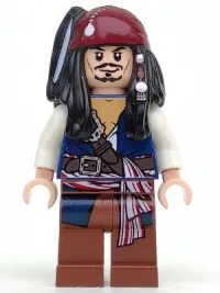 LEGO Captain Jack Sparrow minifigure