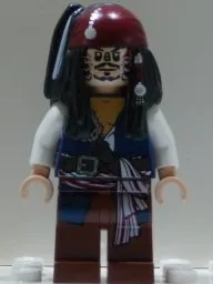 LEGO Captain Jack Sparrow Cannibal minifigure