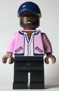 LEGO Karamo Brown minifigure