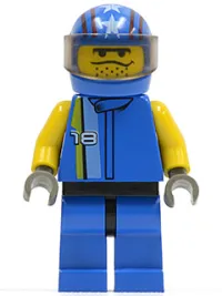 LEGO Racer Driver, Nitro minifigure