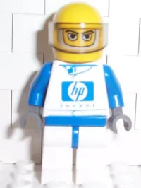 LEGO F1 Williams Team Racer - with Torso Sticker minifigure