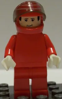 LEGO F1 Ferrari - M. Schumacher with Helmet - without Torso Stickers minifigure