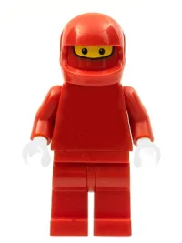 LEGO F1 Ferrari Pit Crew Member - without Torso Stickers minifigure