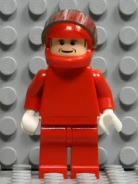 LEGO F1 Ferrari - F. Massa with Helmet Red Plain - without Torso Stickers minifigure