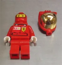LEGO F1 Ferrari Pit Crew Member, Fuel - with Torso Stickers minifigure