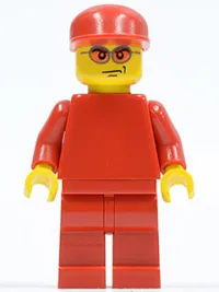 LEGO F1 Ferrari Engineer 3 - without Torso Stickers minifigure