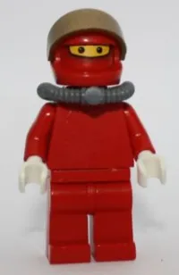 LEGO F1 Ferrari Pit Crew Member with Scuba Tank - without Torso Stickers minifigure