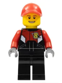 LEGO Racing Bike Driver 1 minifigure