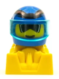 LEGO Off Road Racer - Blue and Yellow minifigure