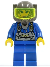 LEGO Jet - Trans-Neon Green Visor minifigure