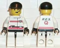 LEGO Res-Q 3 - Black Cap minifigure