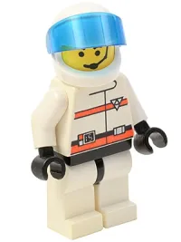 LEGO Res-Q 3 - Helmet with Trans-Dark Blue Visor minifigure